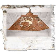 Antique Copper / Silver Mica