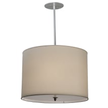 Brushed Nickel / Cream Linen