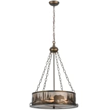 Antique Copper / Silver Mica