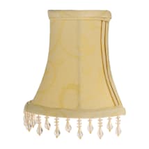 Patterned Satin Beige
