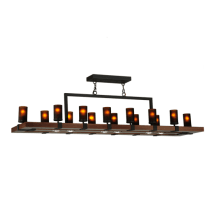 Natural Wood / Wrought Iron