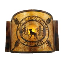 Antique Copper / Amber Mica