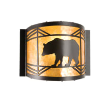Black / Amber Mica