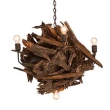 Natural Wood / Mahogany Bronze