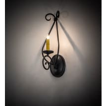 Black Satin Wrought Iron