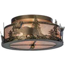 Antique Copper / Silver Mica