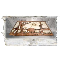 Antique Copper / Silver Mica