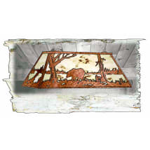 Antique Copper / Silver Mica