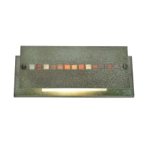 Tarnished Copper / Glass Tile