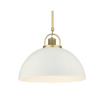 Vintage Brass / Matte White