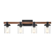 Matte Black / Wood Grain