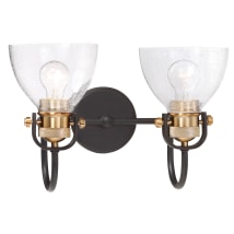 Painted Bronze with Natural Brushed Brass