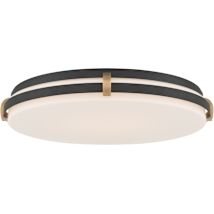Dark Matte Black / Legacy Brass