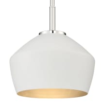White / Polished Nickel
