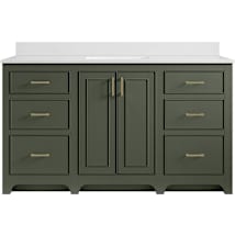 Deep Olive Green