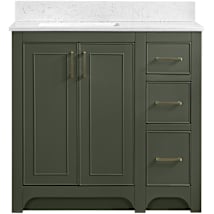 Deep Olive Green