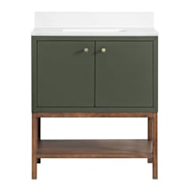 Deep Olive Green