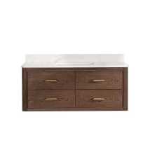 Aged Dark Brown Oak / Fish Maw White