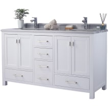 White / Marble White Stripe Top