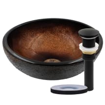 Brown / Matte Black Drain