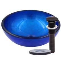 Blue / Oil Rubbed Bronze Drain