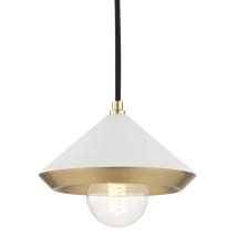 Aged Brass / White