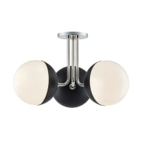 Polished Nickel / Black