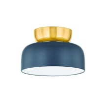 Aged Brass / Slate Blue