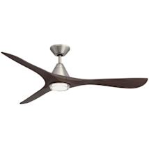 Antique Nickel / Dark Walnut