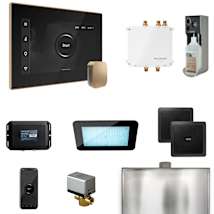 Black / Brushed Bronze