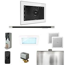 White / Polished Nickel