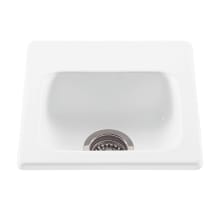 White / 3 Faucet Holes