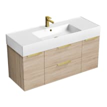 Brown Oak / Matte Gold