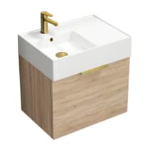 Brown Oak / Matte Gold