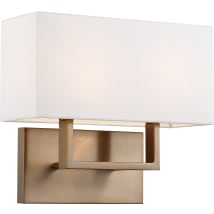 Burnished Brass / White