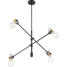Black / Brushed Brass