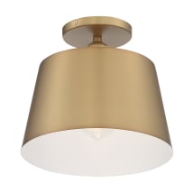 Brushed Brass / White Accents