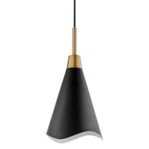 Matte Black / Burnished Brass