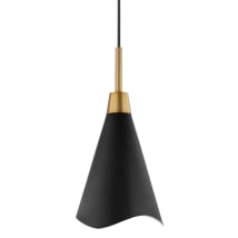 Matte Black / Burnished Brass