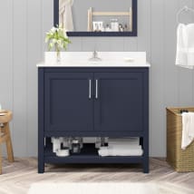 Midnight Blue / Cultured Marble Top