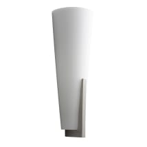Satin Nickel / Opal Glass