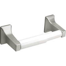 Satin Nickel w/ White Roller
