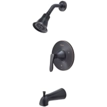 Pfister LG89–8 WRC Weller Badewannen- & Dusch-Armatur – Gebürstetes Nickel, 1-Hebel, 3-Loch Montage