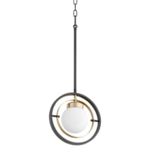 Textured Black / Aged Brass