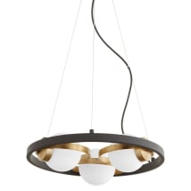 Textured Black / Aged Brass
