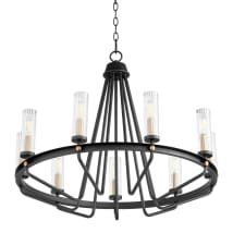 Textured Black / Aged Brass