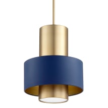 Aged Brass / Blue