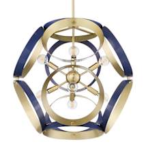 Blue / Aged Brass