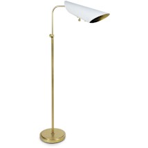 White and Natural Brass