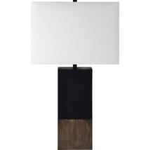 Natural Wood / Matte Black